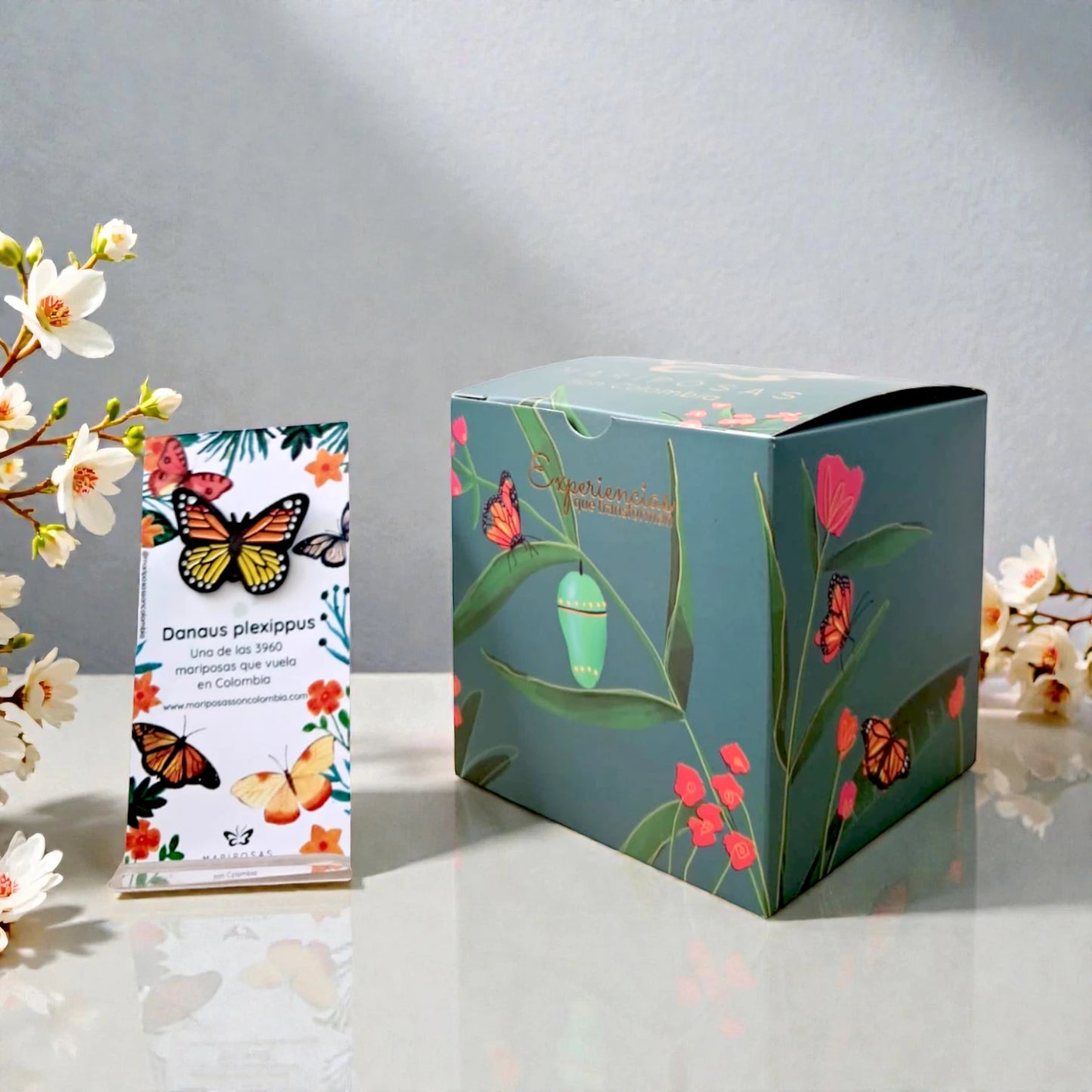 Kit Nuevos Comienzos: Pin + Mariposa