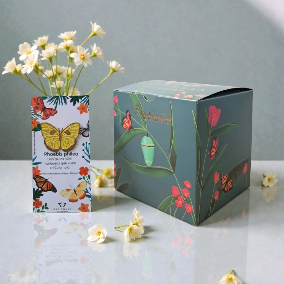 Kit Nuevos Comienzos: Pin + Mariposa