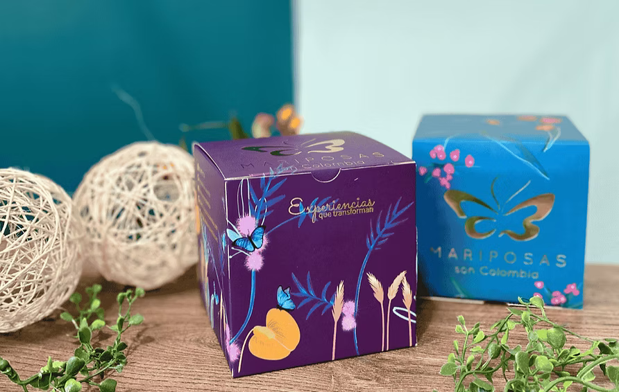 Regalo empresarial con crisálida